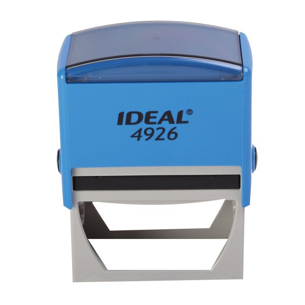 Оснастка для штампа 75*38мм цвет оттиска синий TRODAT IDEAL 4926 Р2 подушка в комплекте корпус синий